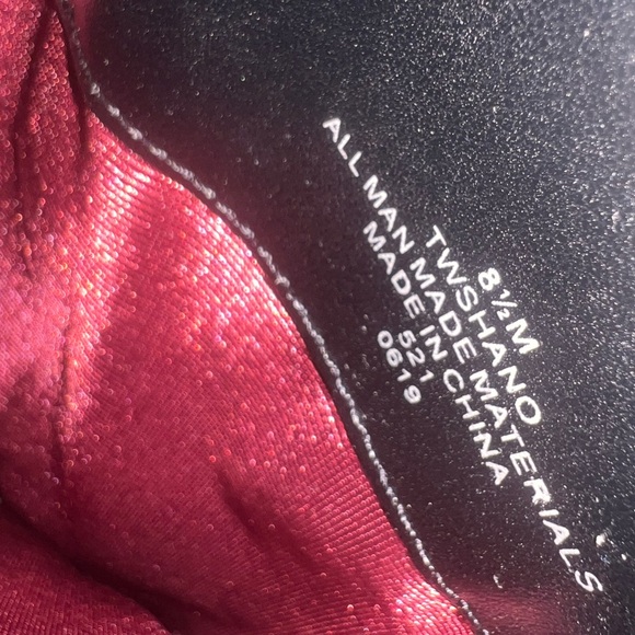 Tommy Hilfiger Black Knee-High Riding Boots Gold Logo | Size 8.5 - Picture 6 of 8